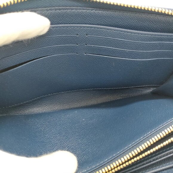 Louis Vuitton LV Long Wallet Navy Blue Monogram 700-042425 - Picture 7 of 9